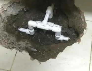 新建卫生间测漏水