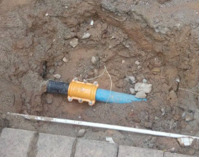 新建水管漏水检测的情况