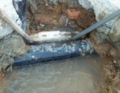 新建测漏水之水管漏水